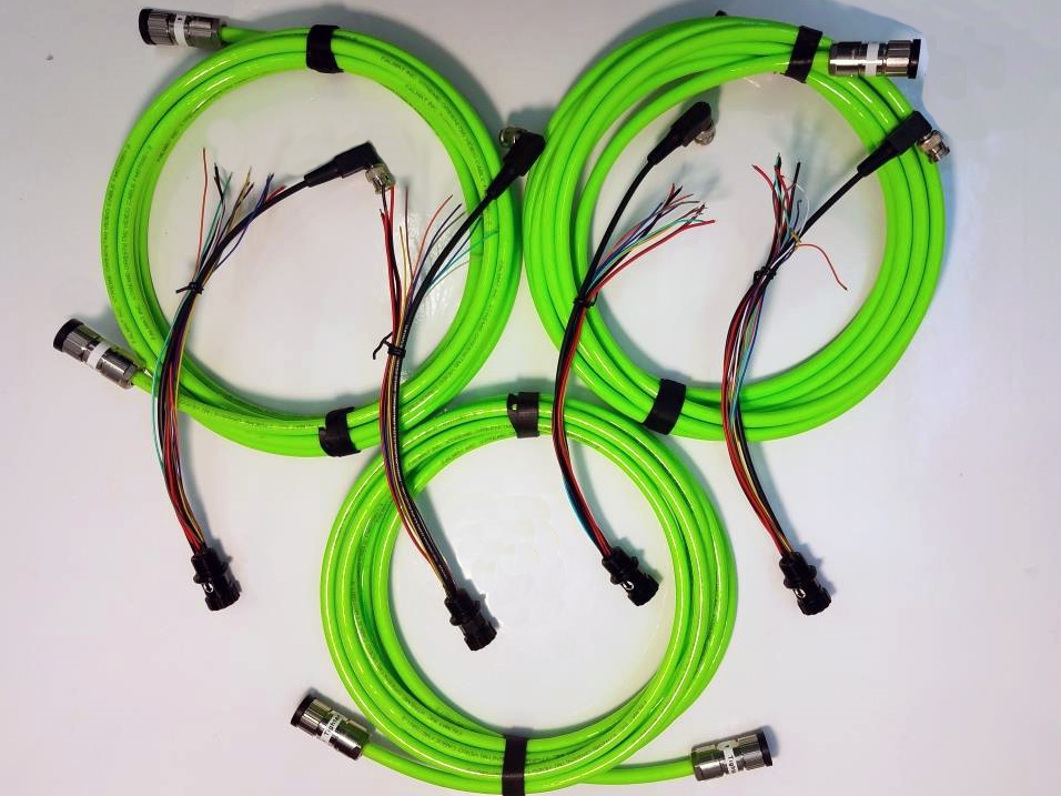 DNC-1107 green cable falmat underwater video data power