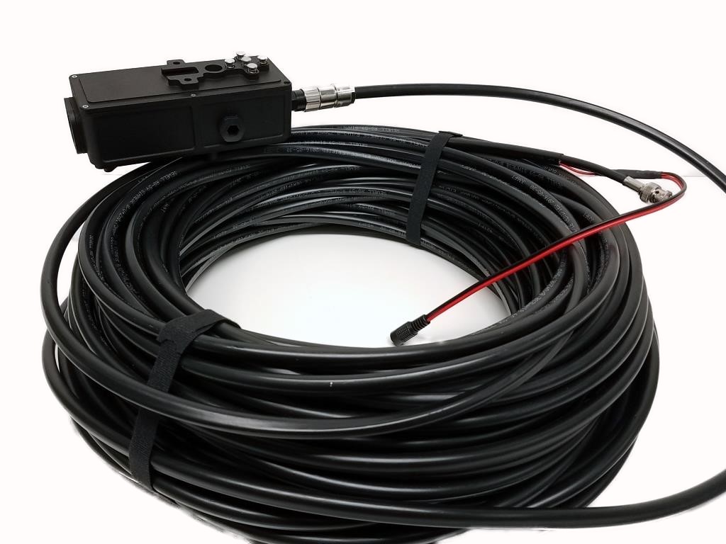 50m SDI power cable with the broadcast underwater camera