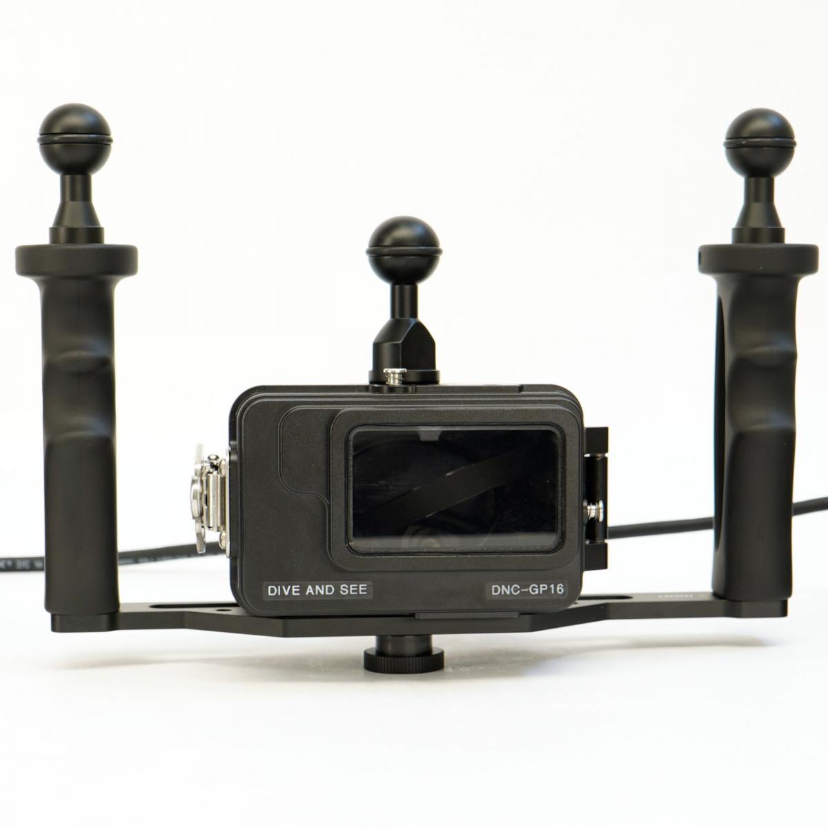 GoPro Hero 10 camera tray unwater housing with live view HDMI waterproof cable