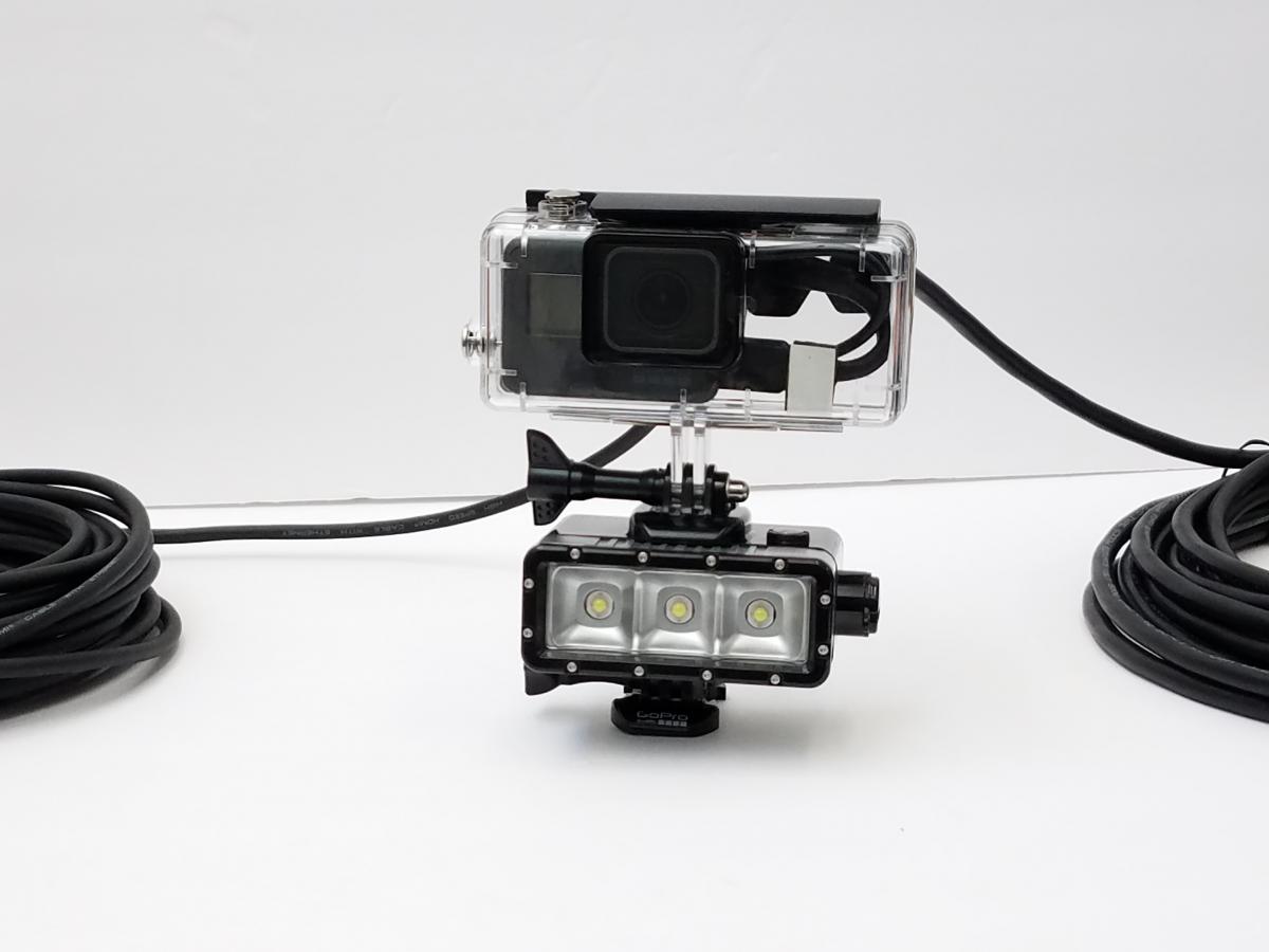 Hero7 set: WiFi remote control HDMI Live Video Power Light
