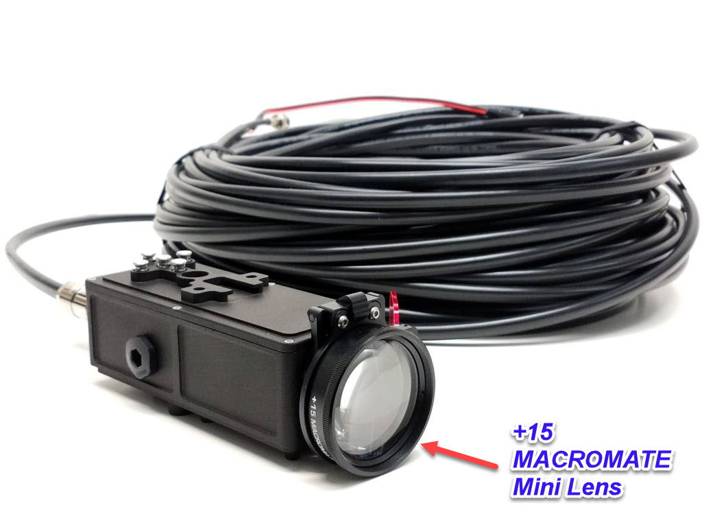 Underwater 3G HDSDI live view camera system with Micro lens   