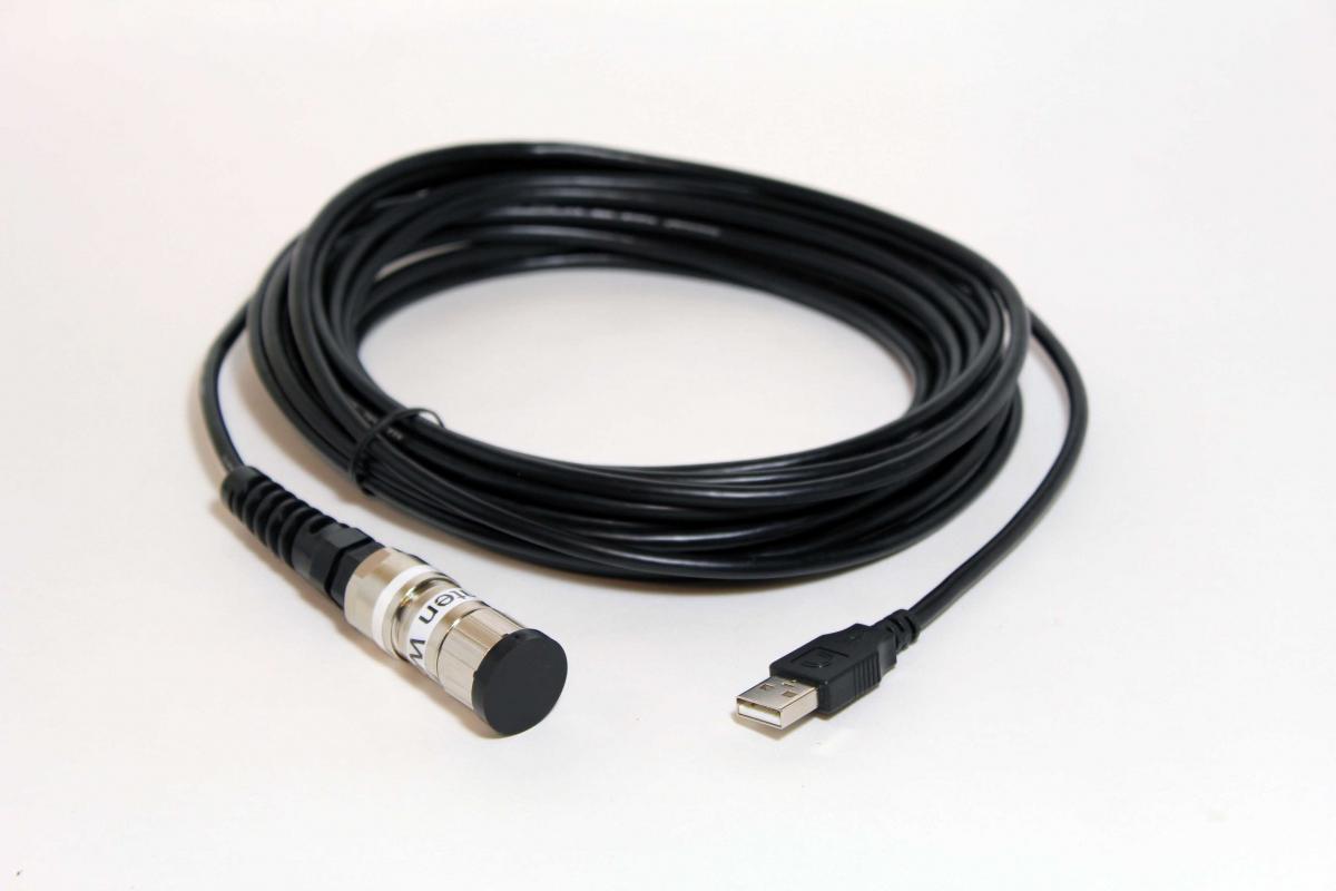 Dive And See waterproof cable DNC-1031, up to 24 feet length, with USB A connector on the surface (dry) end