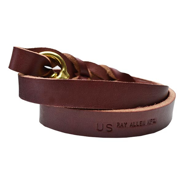 Waitst Leads Latigo Leather Waist Leads | Hands-Free Leash - J&J Dog Supplies