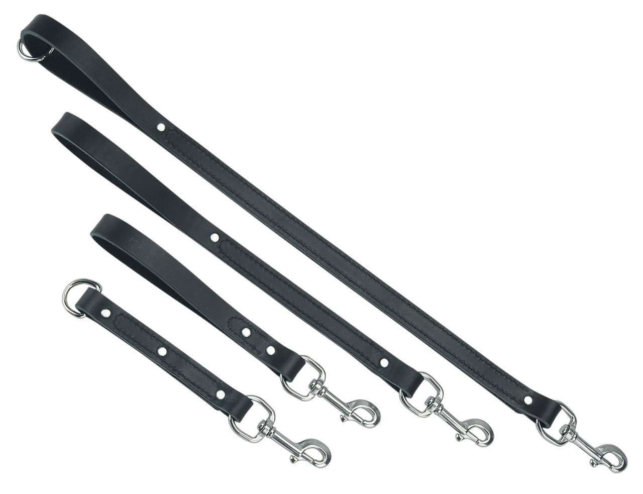 leather traffic leash