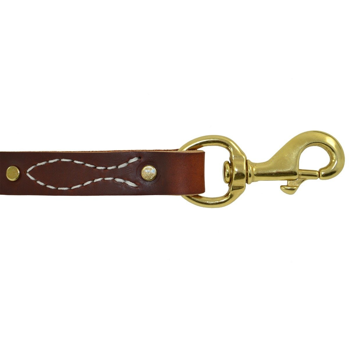 Waitst Leads Old World Leather Waist Lead | Strongest Dog Leashes - J&J Dog Supplies