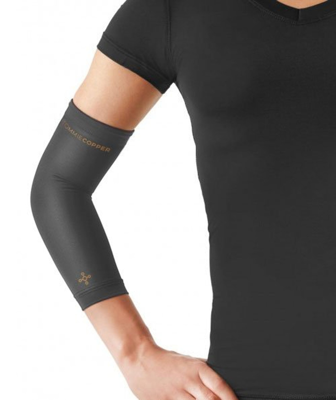 Copper Arm Sleeve | Black | Unisex | Small | Copper Compression