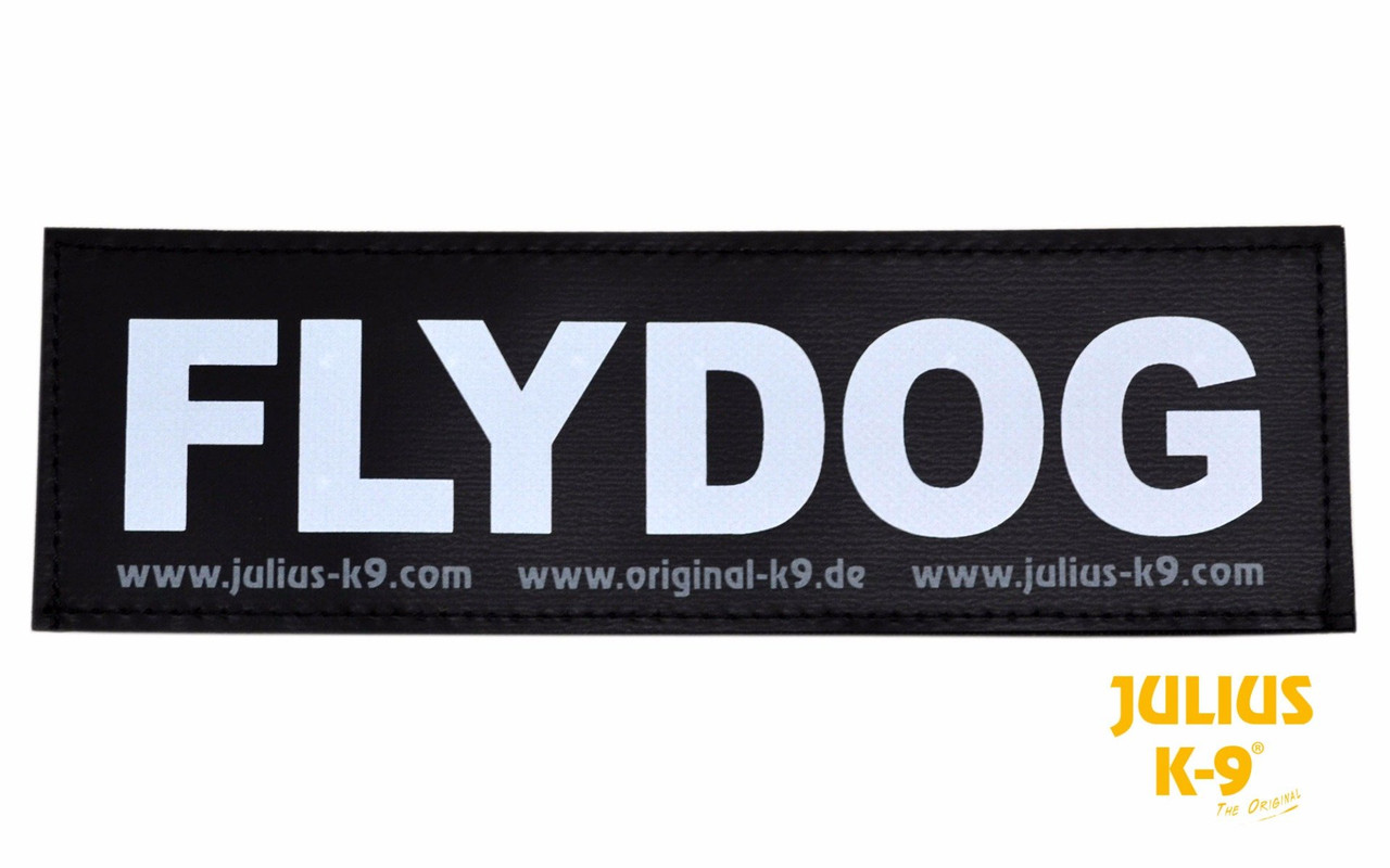 Julius K9 Flydog Patch| Reflective Dog Patch - J&J Dog Supplies