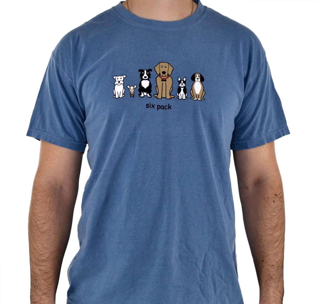 Six pack dog shirt Clearance