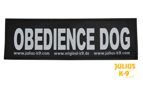 Julius K9 Obedience Dog Patch