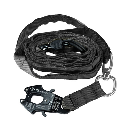 Nylon Adjustable Service Dog Leash with Frog Clip