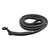 Standard Black Leather Leash with O-Ring