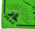 Boundary Bandana detail PEAK-GREEN