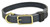 Gray Flat Leather Dog Collar