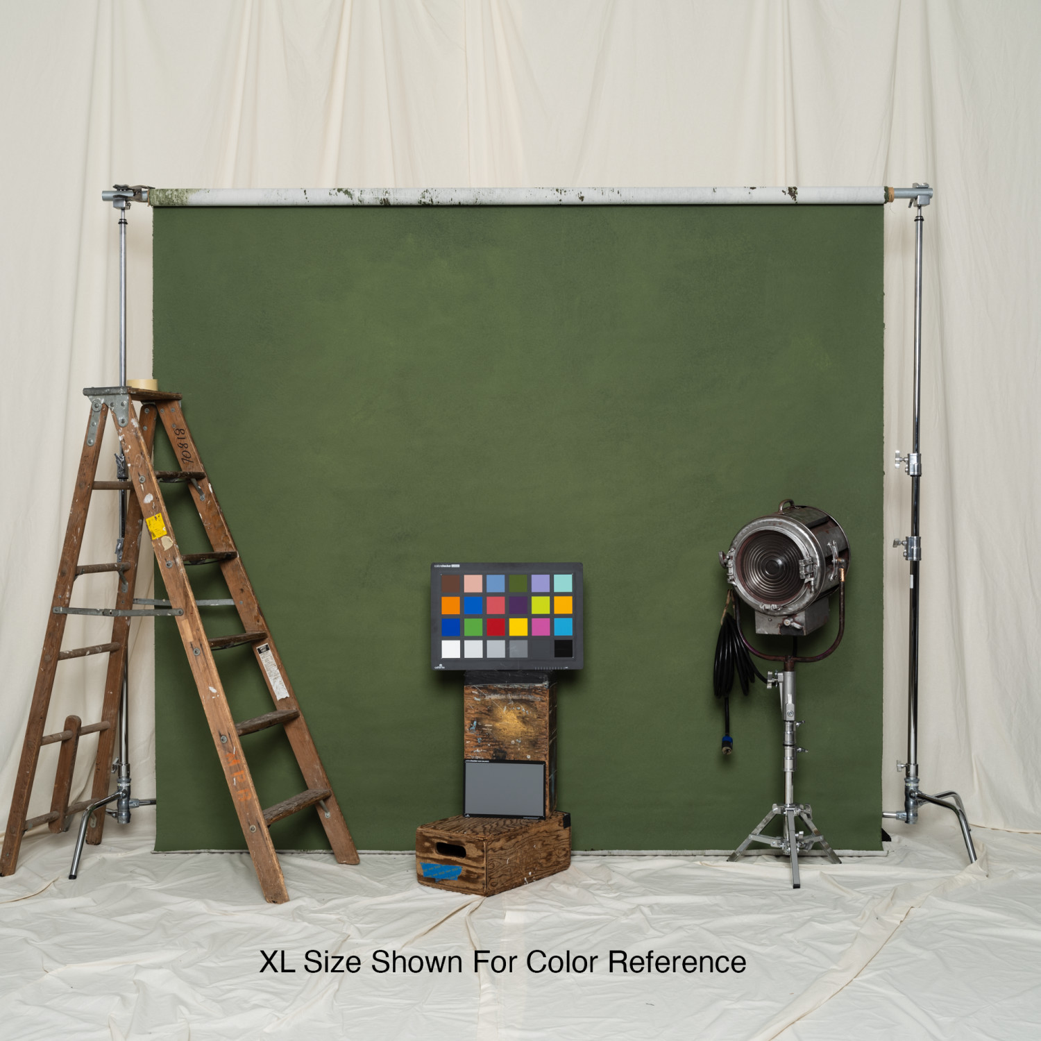 Gravity Backdrops Green Low Texture XXL