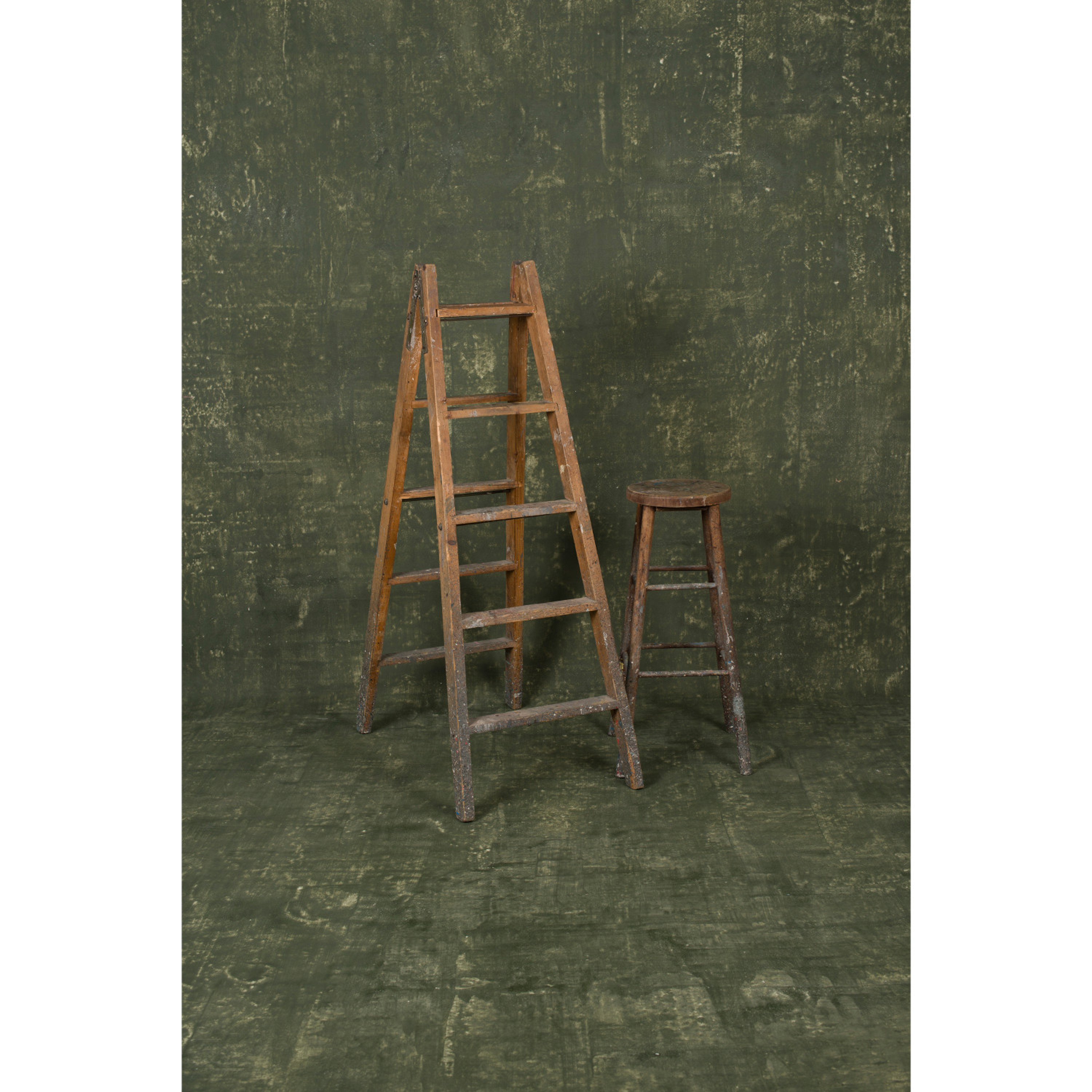 Gravity Backdrops Green Distressed XXXXL (SN: 1162)