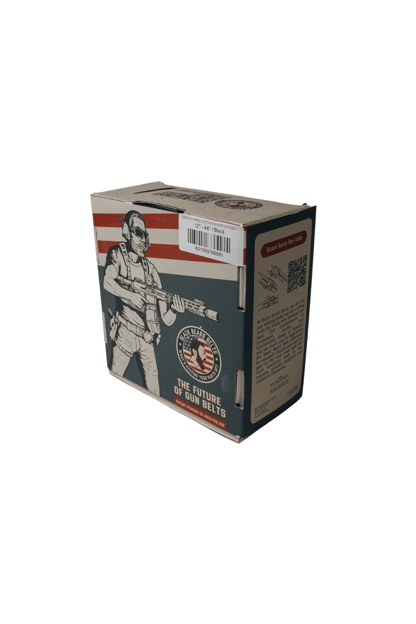 GENESIS LIMITED EDITION BLACK BEARD EDC RANGER BELT