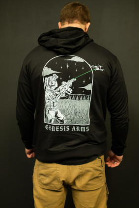 LIGHT-WEIGHT HOODIE - DRONE SLAYER (Black or Green)