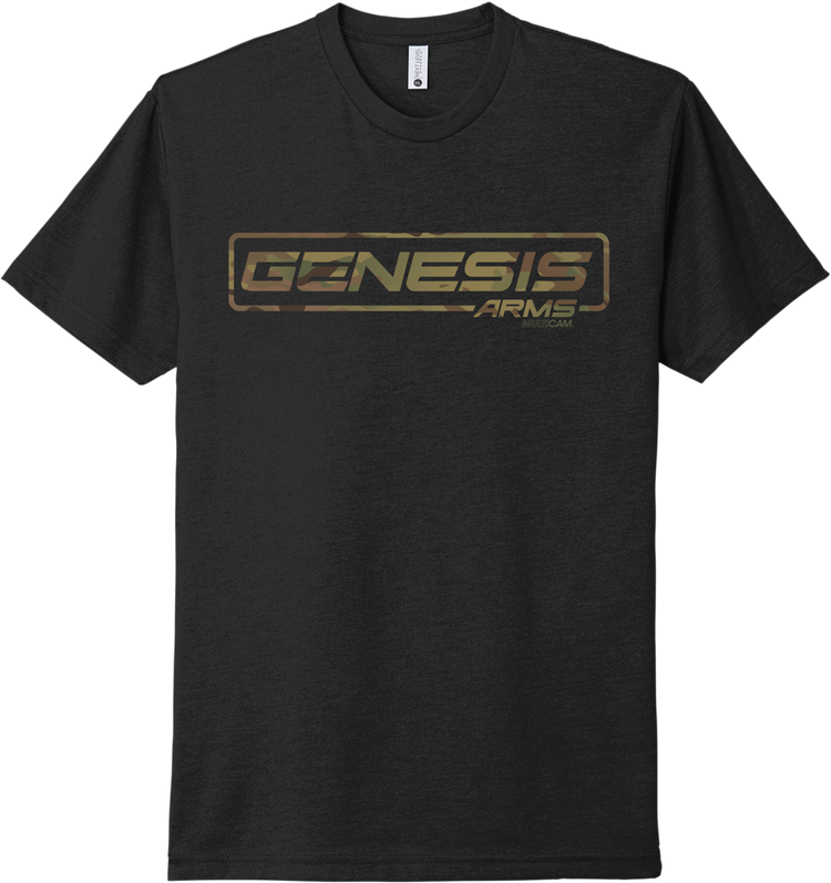 Genesis Logo Multicam Tee BLK