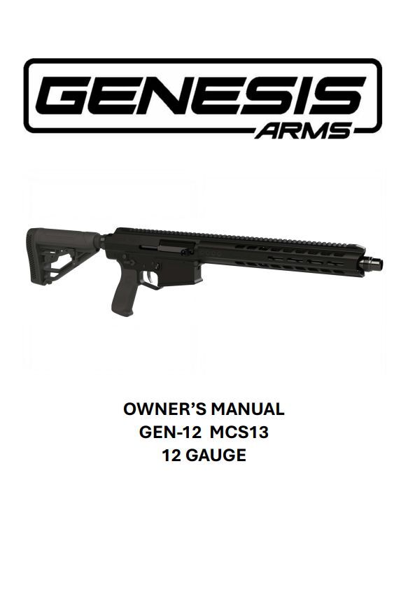 MCS13 Owners Manual