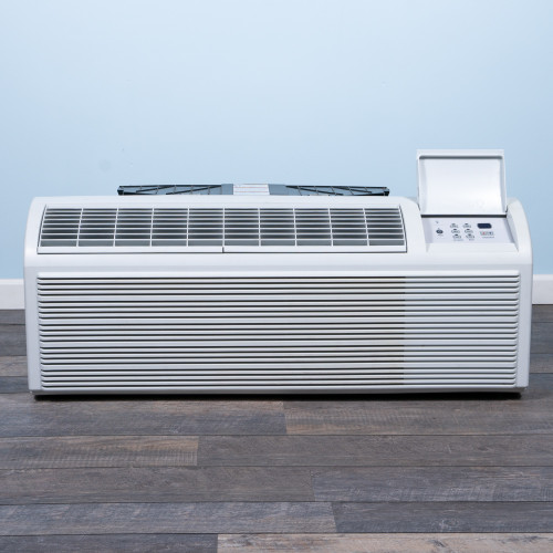 12K BTU Reworked Standard Friedrich PTAC Unit with a Heat Pump - 208/230V, 20 Amp, Digital Adjustments, NEMA 6-20