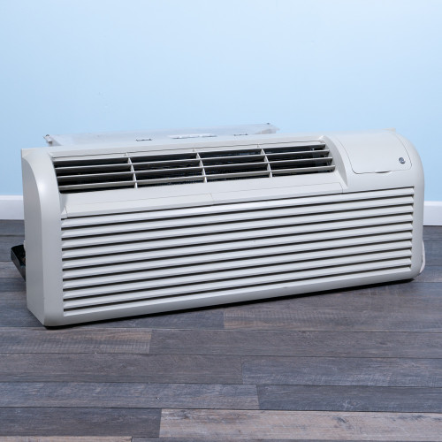 7K BTU Reworked Standard GE Zoneline PTAC Unit with a Heat Pump - 208/230V, 20 Amp, Digital Adjustments, NEMA 6-20