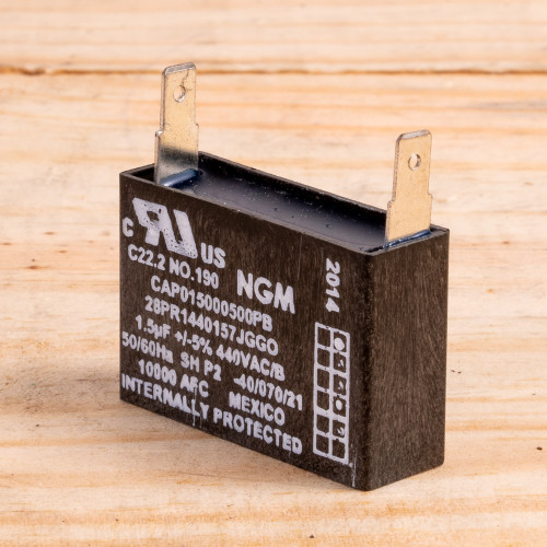 New Amana Capacitor For PTAC Units (CAP015000500PB)