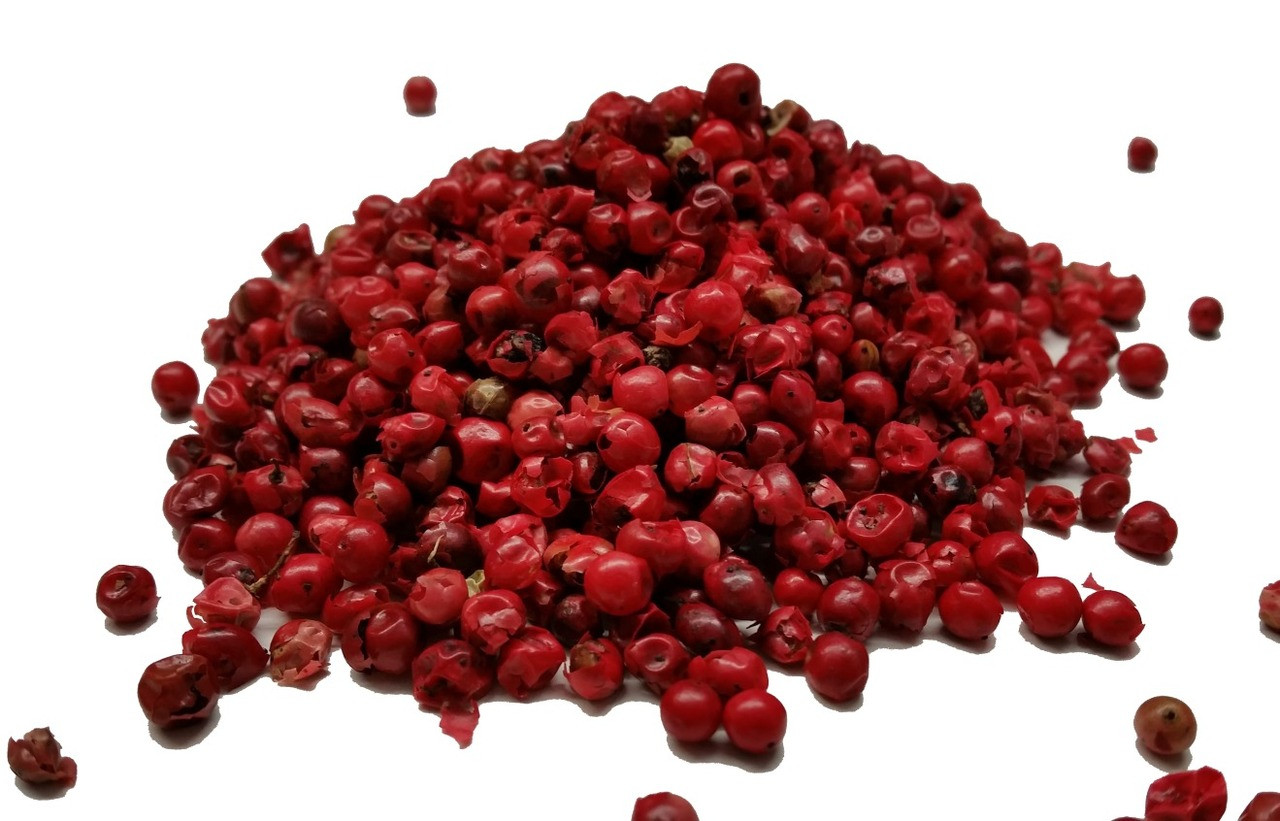 Red Peppercorns by Spices on the 