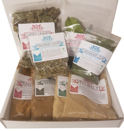 Indian Spice Pack Spices on the 
