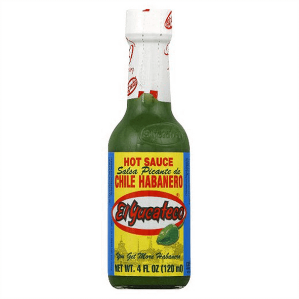 Green Habanero Sauce 120ml by El Yucateco Image by CHILLIESontheWEB