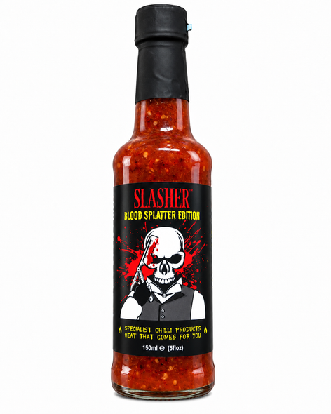SLASHER - Citra Hopped IPA Scotch Bonnet & Pineapple Hot Sauce Image by Grim Reaper