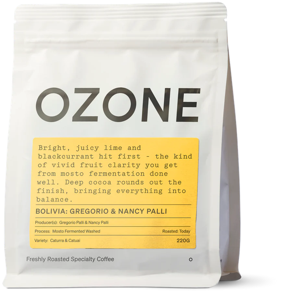 Bolivia Gregorio & Nancy Palli, Mosto Fermented Washed Coffee