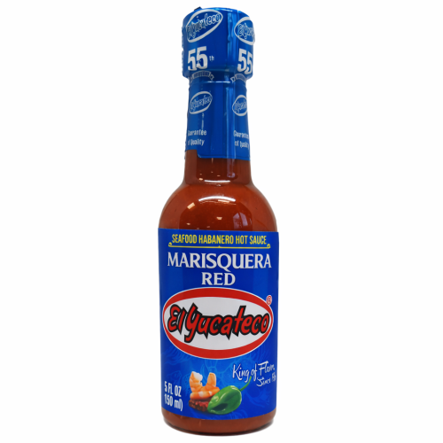 El Yucateco Marisquera Red Seafood Hot Sauce 120ml Image