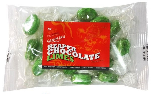 Carolina Reaper Chocolate Lime Sweets Image by SPICESontheWEB