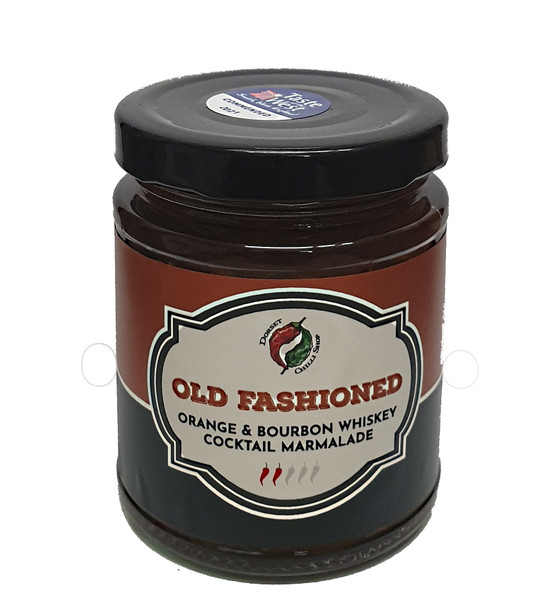 Blood Orange Habanero Marmalade with Bourbon Whiskey and Cranberry 180g Image