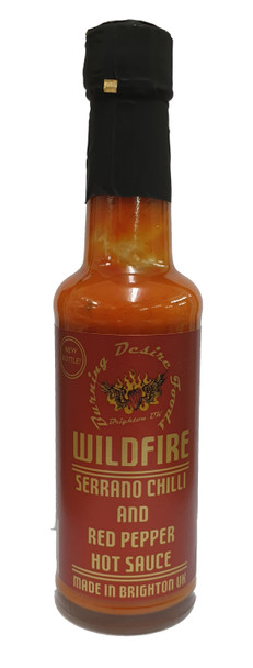 Wildfire Serrano Chilli Sauce 148ml Image by SPICESontheWEB