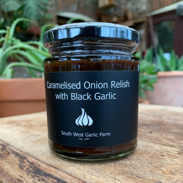 Caramelised Onion Relish With Black Garlic 200g Image