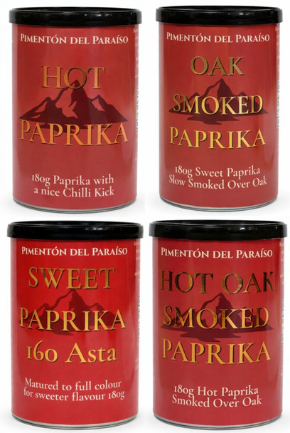 Pimenton del Paraiso Paprika Tins Image