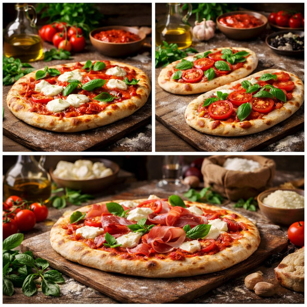  Pinsa Romana Sourdough Base Oval 30x20cm 230g x 2