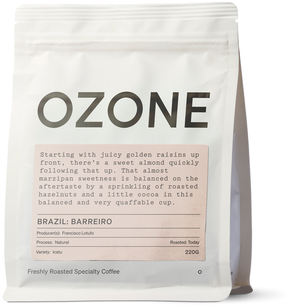 Brazil: Barreiro, Yellow Catuai, Natural Coffee