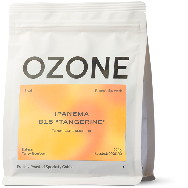  Brazil: GRAN PERFETTO IPANEMA B15 TANGERINE, YELLOW BOURBON, Natural Coffee 
