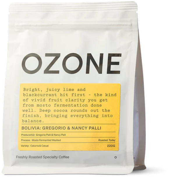 Bolivia Gregorio & Nancy Palli, Mosto Fermented Washed Coffee