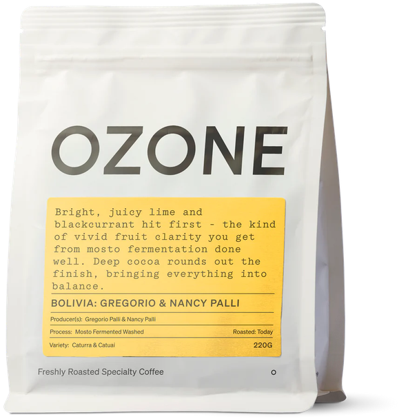 Bolivia Gregorio & Nancy Palli, Mosto Fermented Washed Coffee