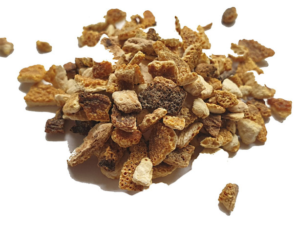 Orange Peel Granules from Spain Image by Spices on the Web