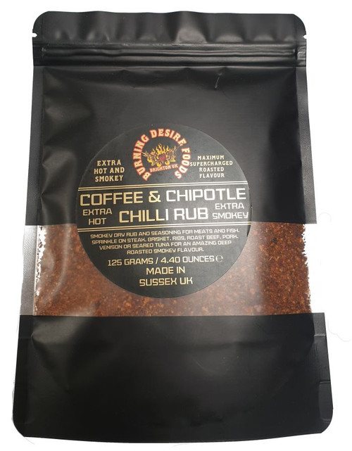 Xtra Hot Coffee & Chilli Rub 125g