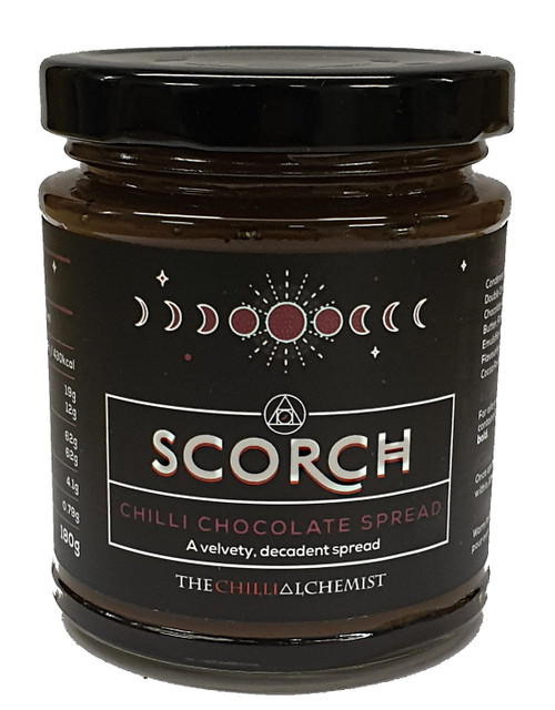 Chilli Chocolate Spread - Scorch 180g by Chilli Alchemist