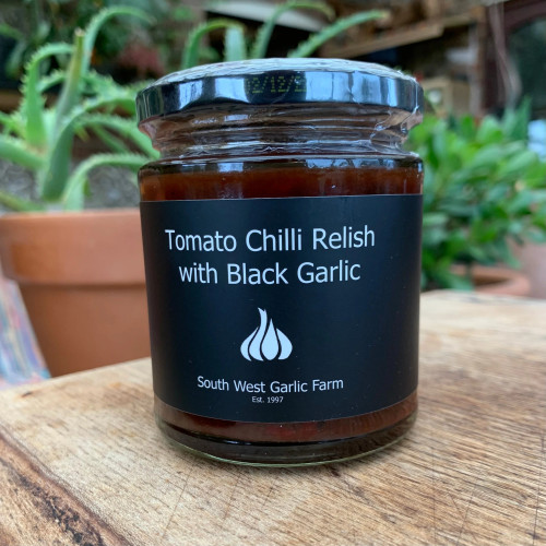 Tomato Chilli Relish With Black Garlic 200g