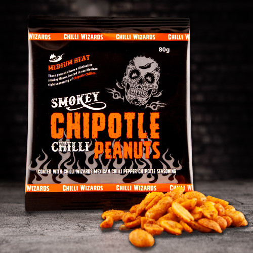 Chipotle (Smoked Jalapeno) Peanuts 80g