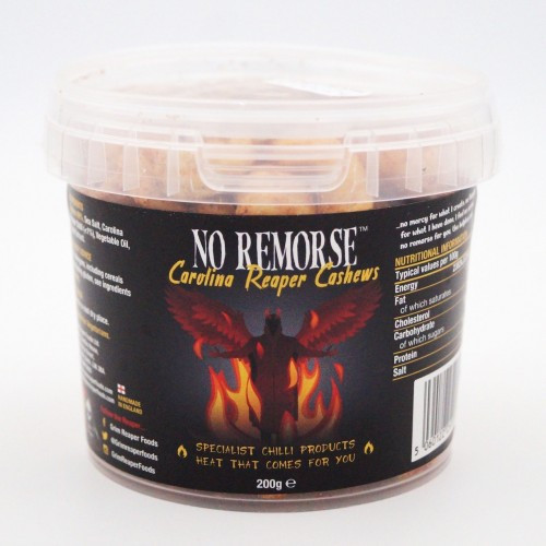 No Remorse Carolina Reaper Cashews 200g