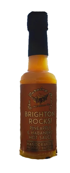 Brighton Rocks Fruity Hot Chilli Sauce 148ml by Burning Desire Foods