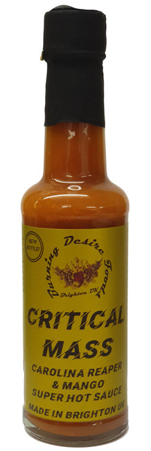 Carolina Reaper Critical Mass Hot Sauce  148ml Best Before Jan 25